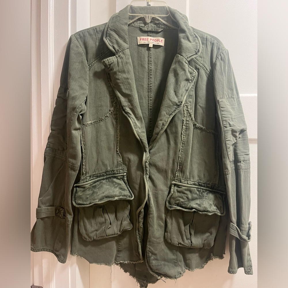 Free People Harlow utility jacket Small
